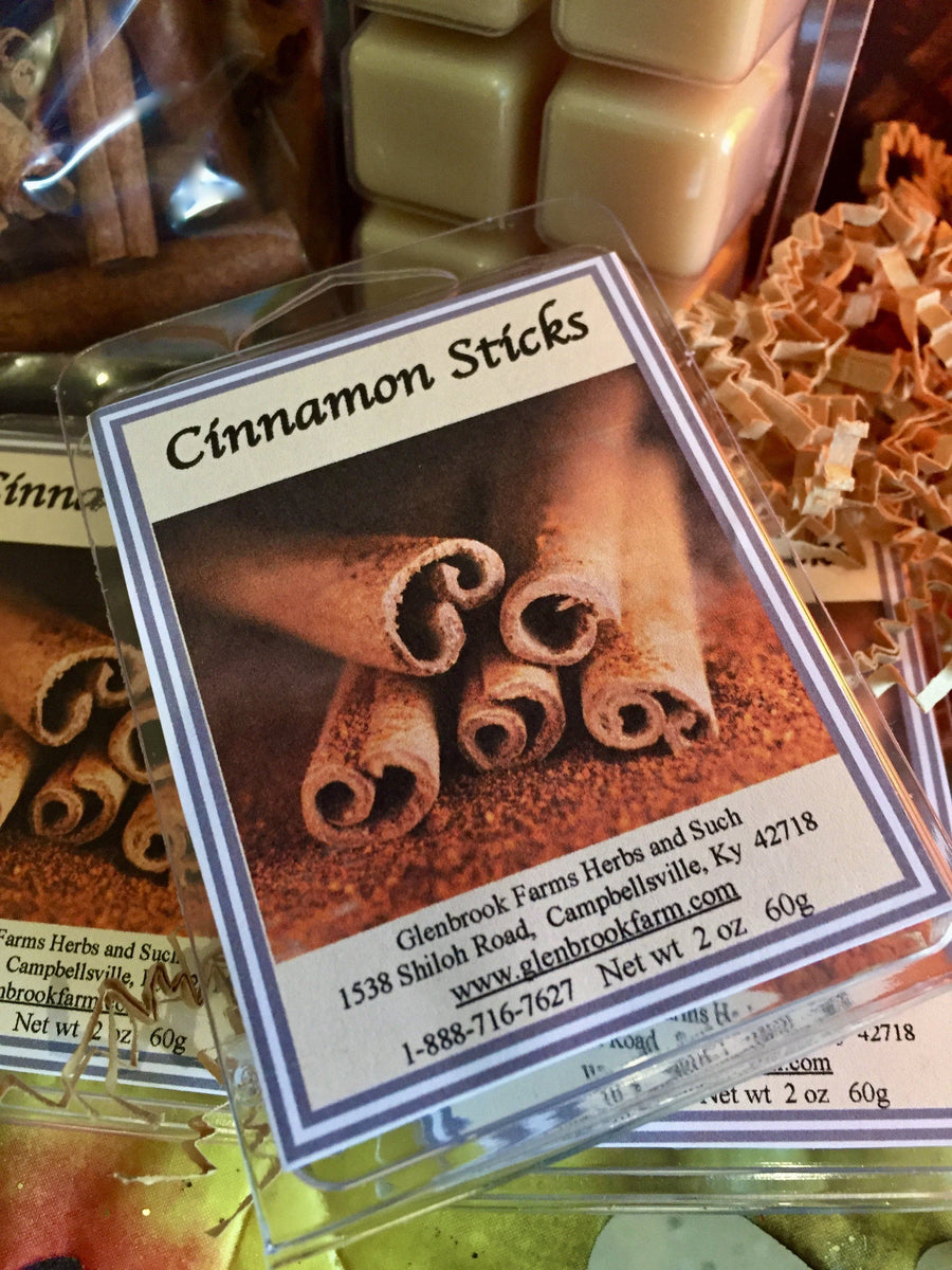 Cinnamon Soy Wax Melts – Glenbrook Farms Herbs and Such